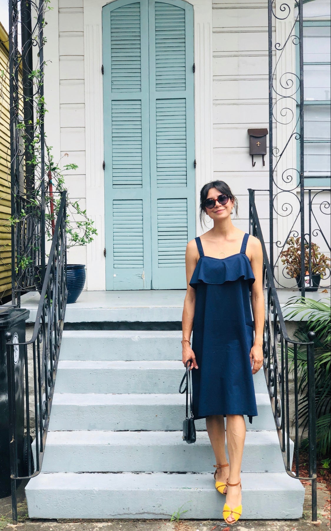 Vestido con volantes