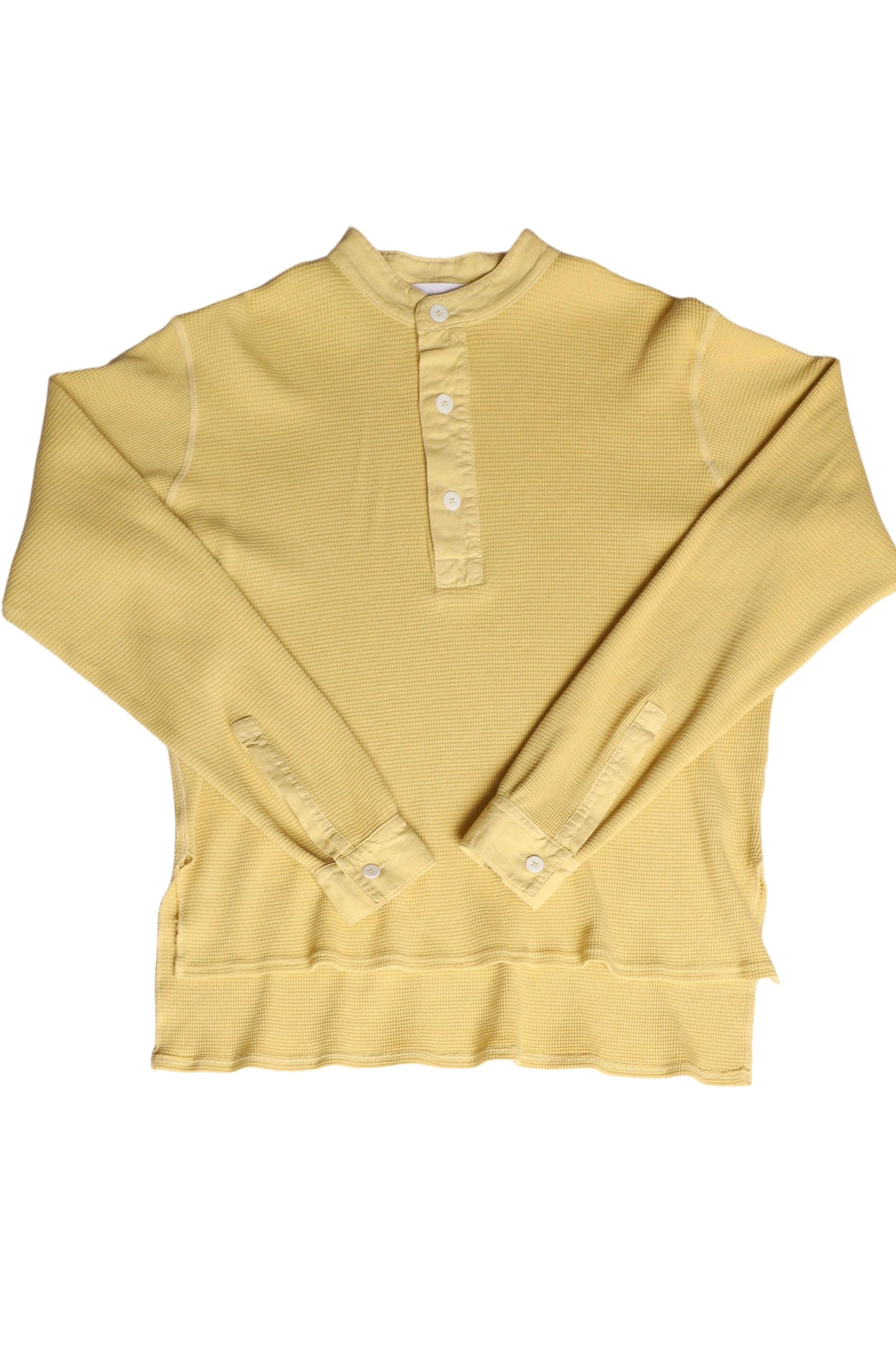 Camisa Henley con diseño de gofre