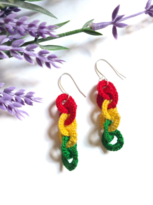 Juneteenth Earrings Linked