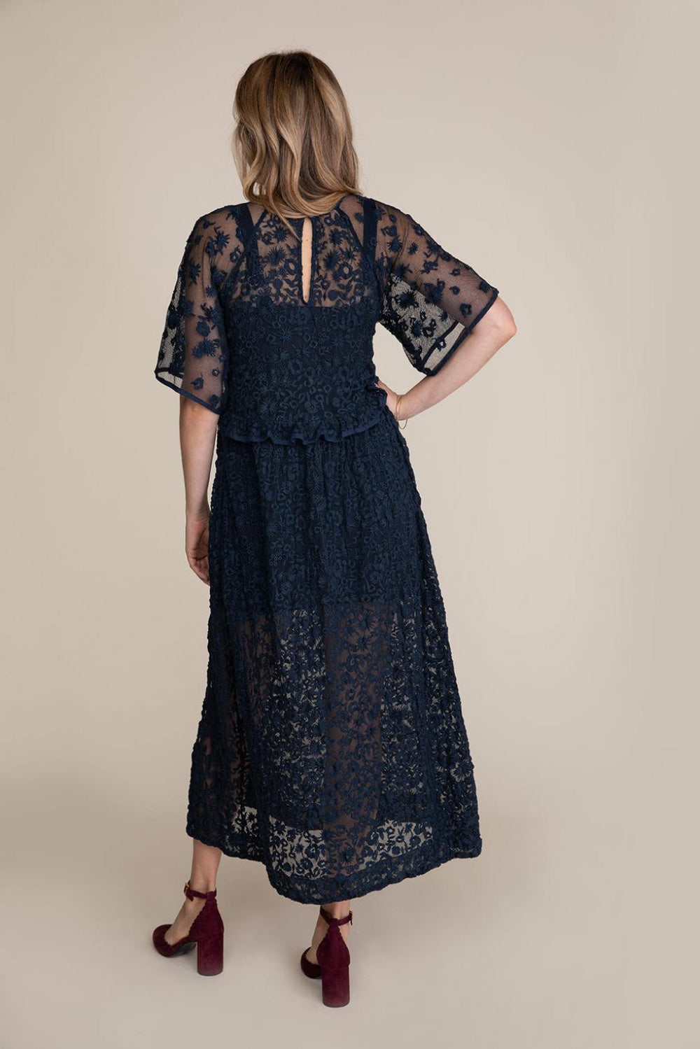 Karolina Dress - Midnight Navy