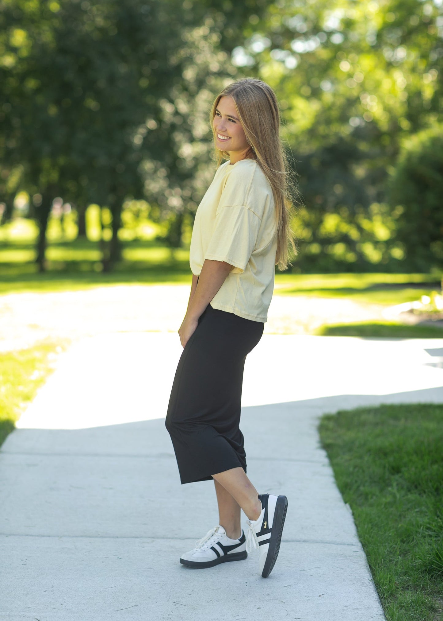 Falda midi Kate