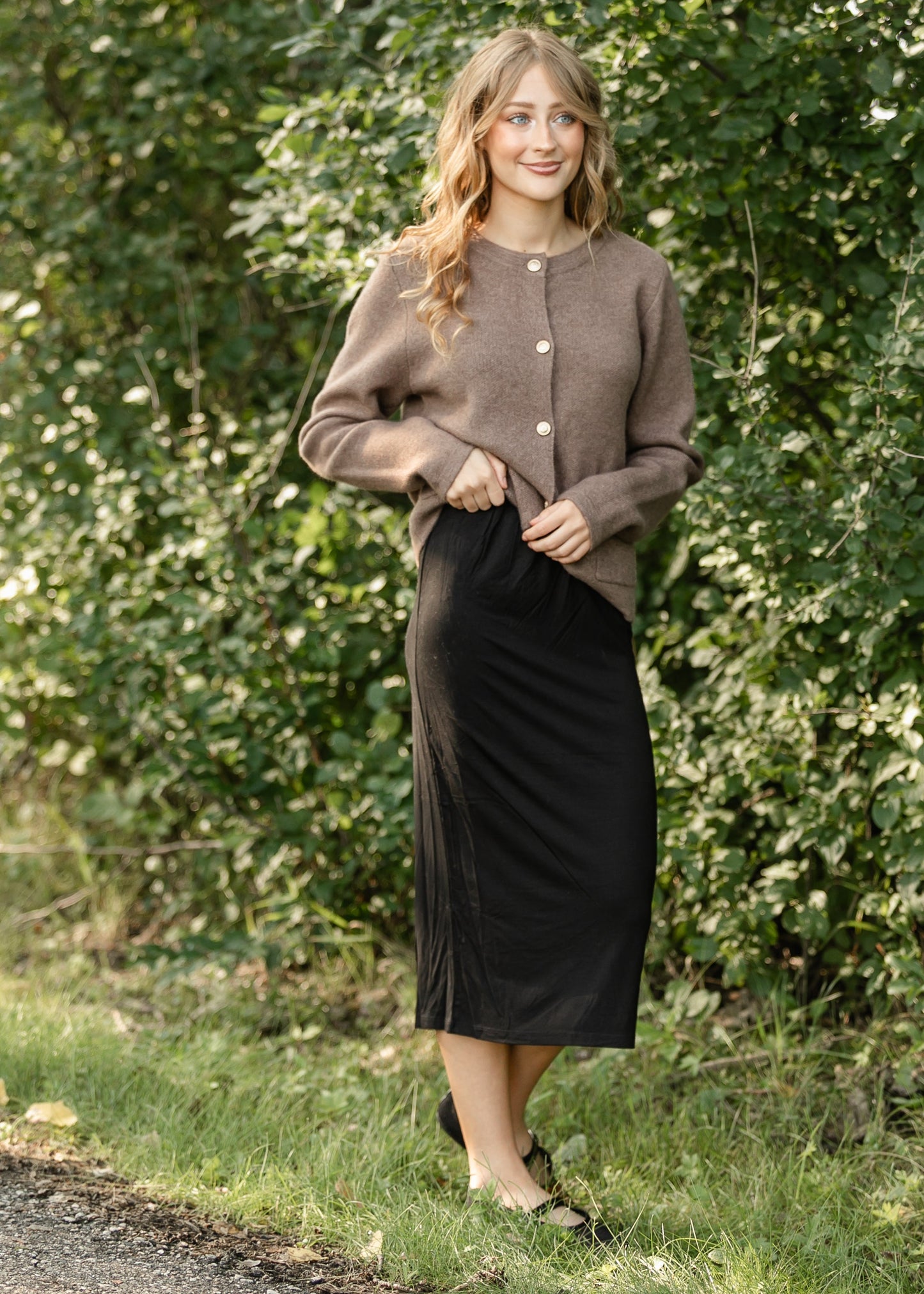 Falda midi Kate