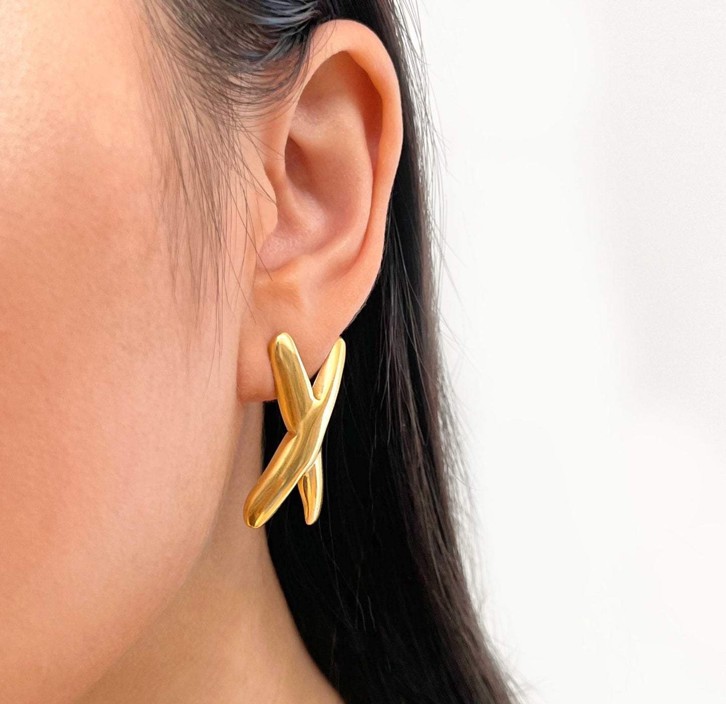 Pendientes ETTA GOLD X