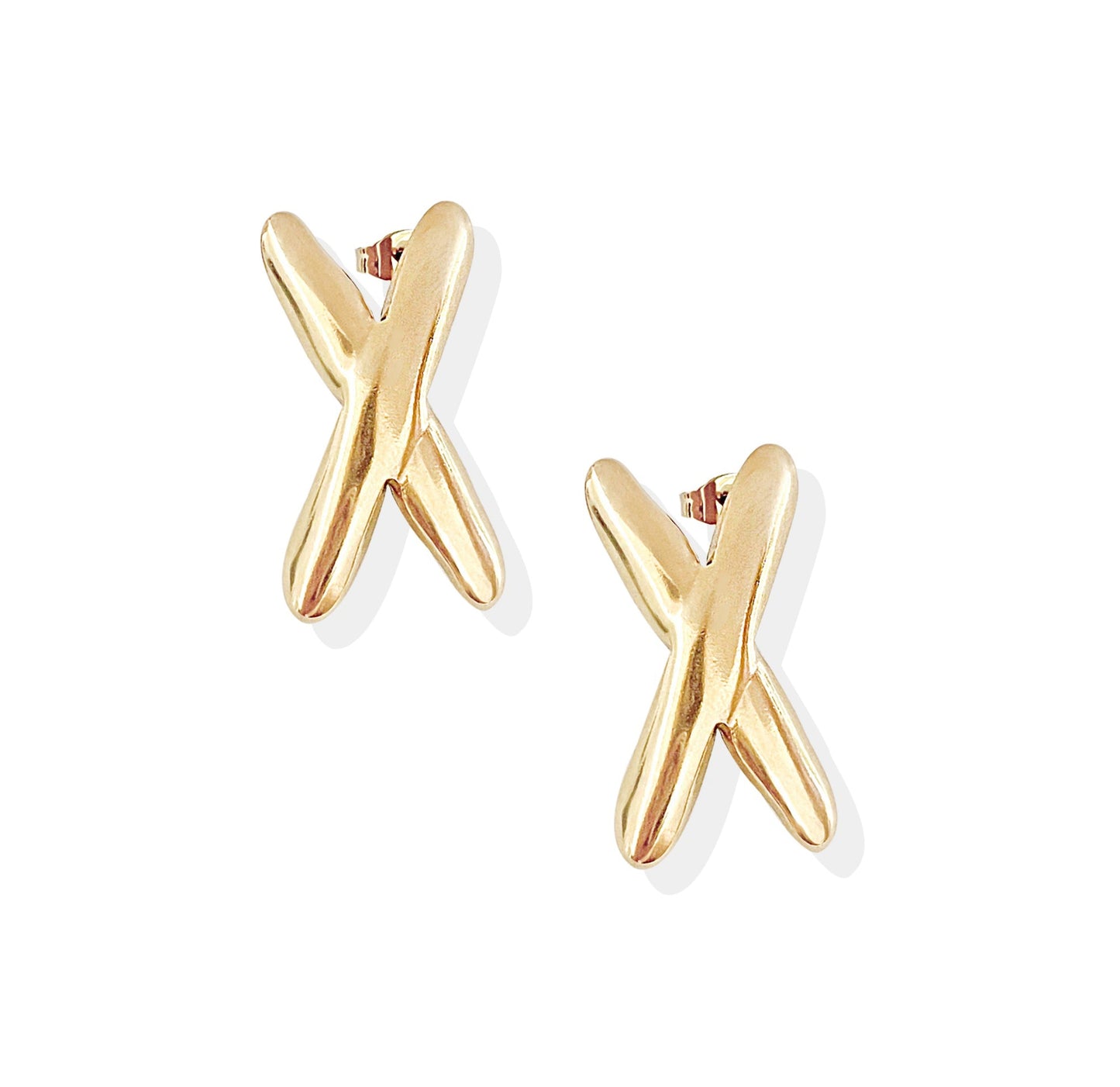 Pendientes ETTA GOLD X