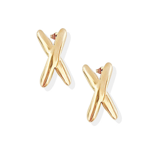 Pendientes ETTA GOLD X