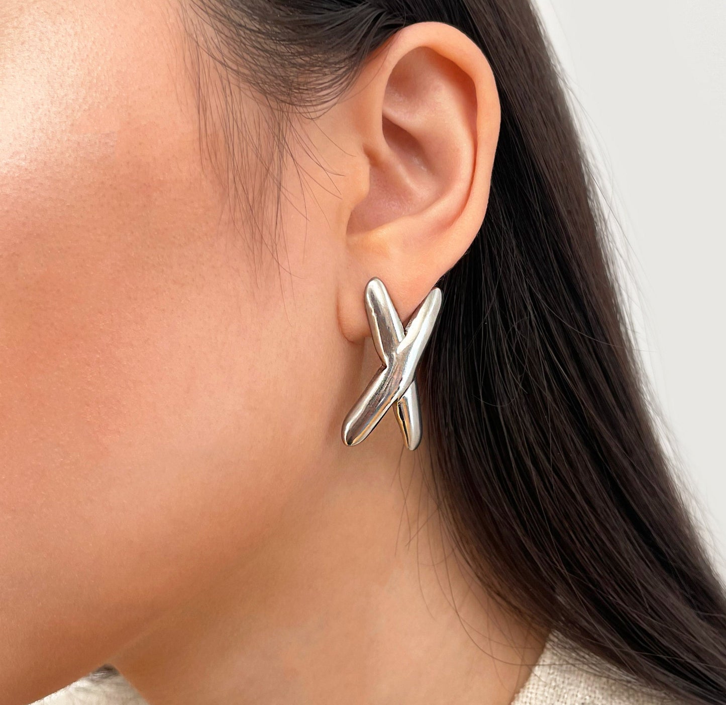 Pendientes ETTA SILVER X
