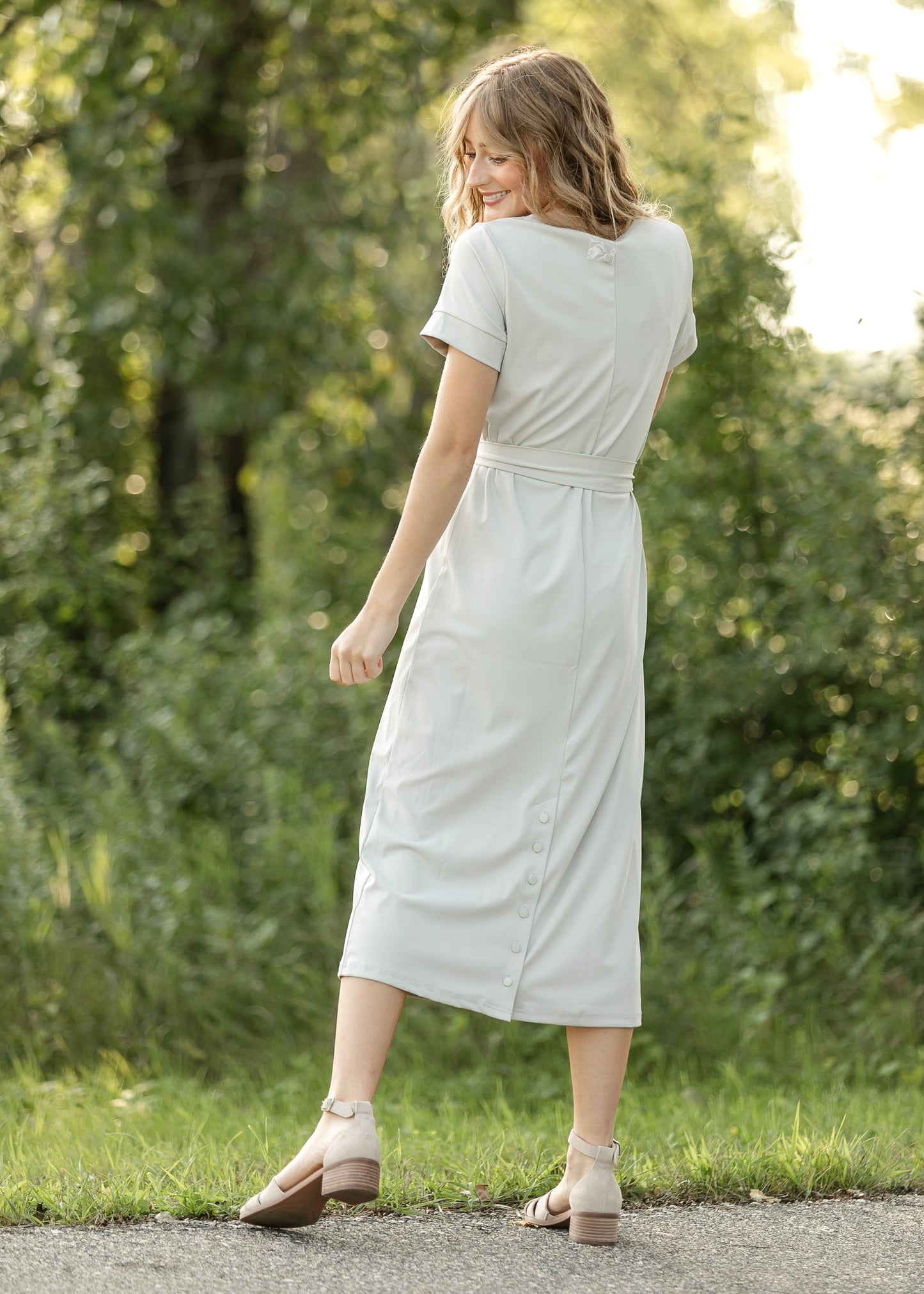 Vestido midi Lennox Classic - 117 cm