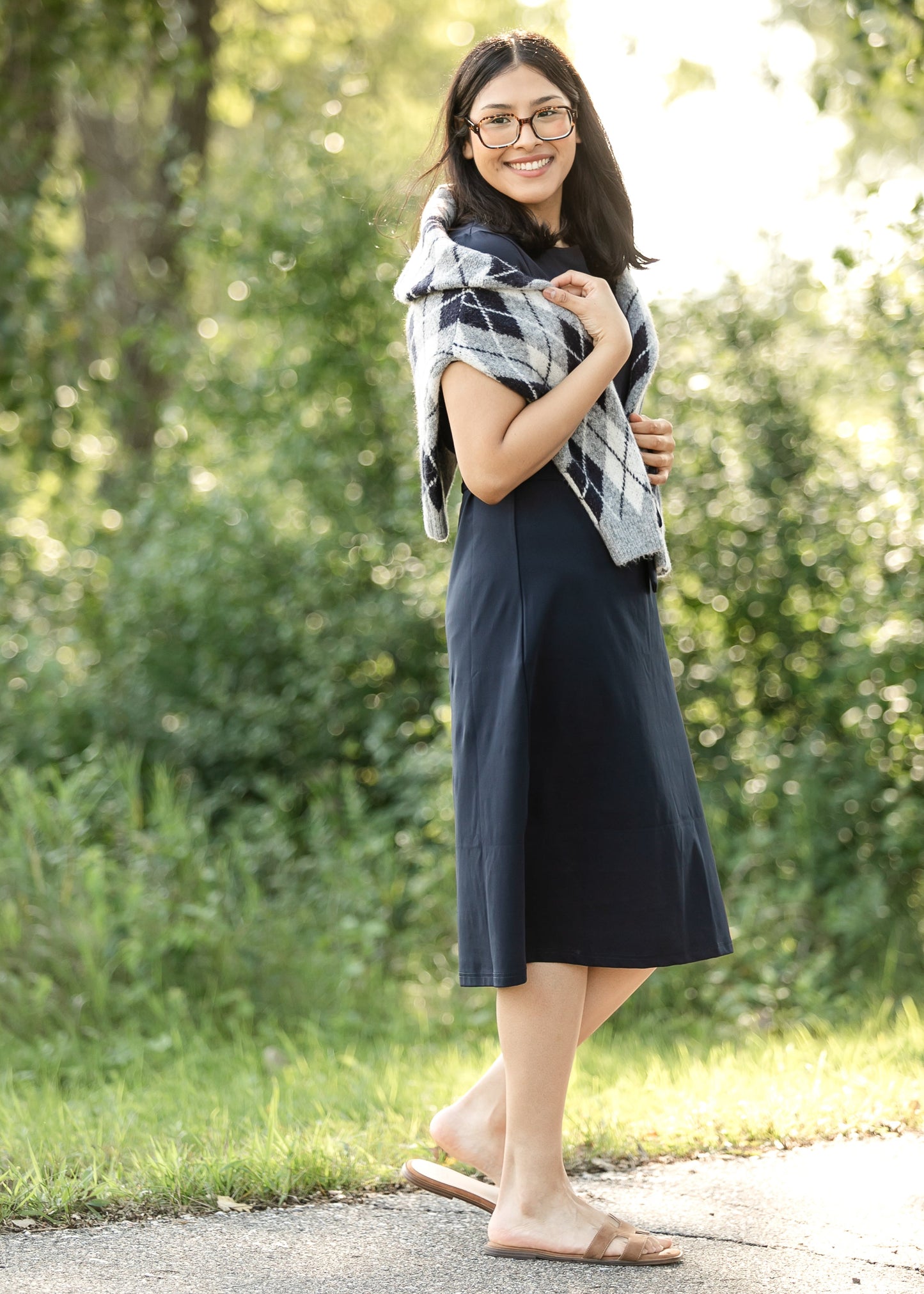 Vestido Midi Clásico Lennox