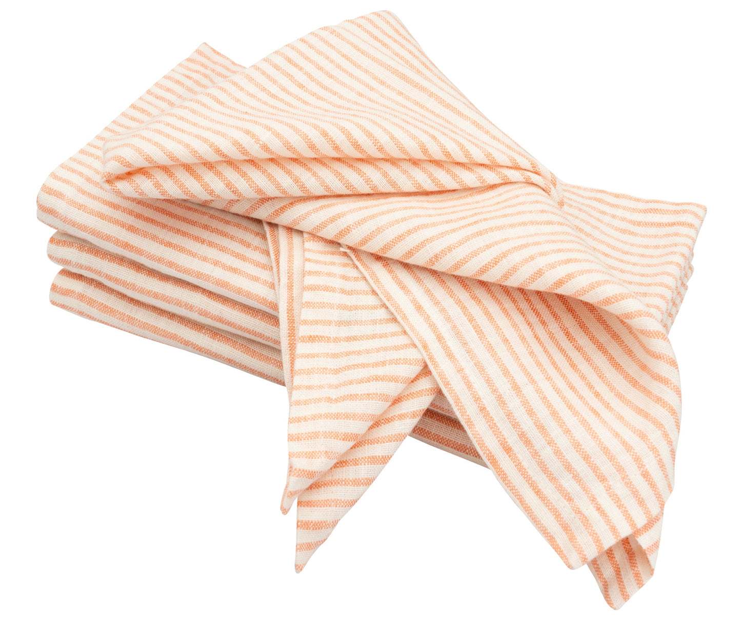 Orange Linen Napkins