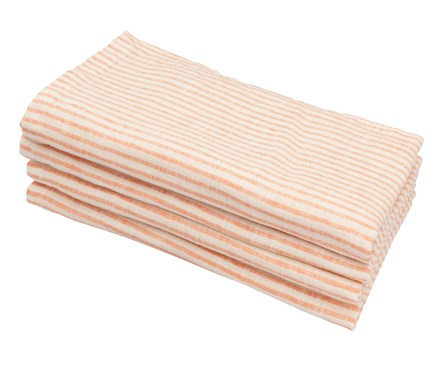 Orange Linen Napkins
