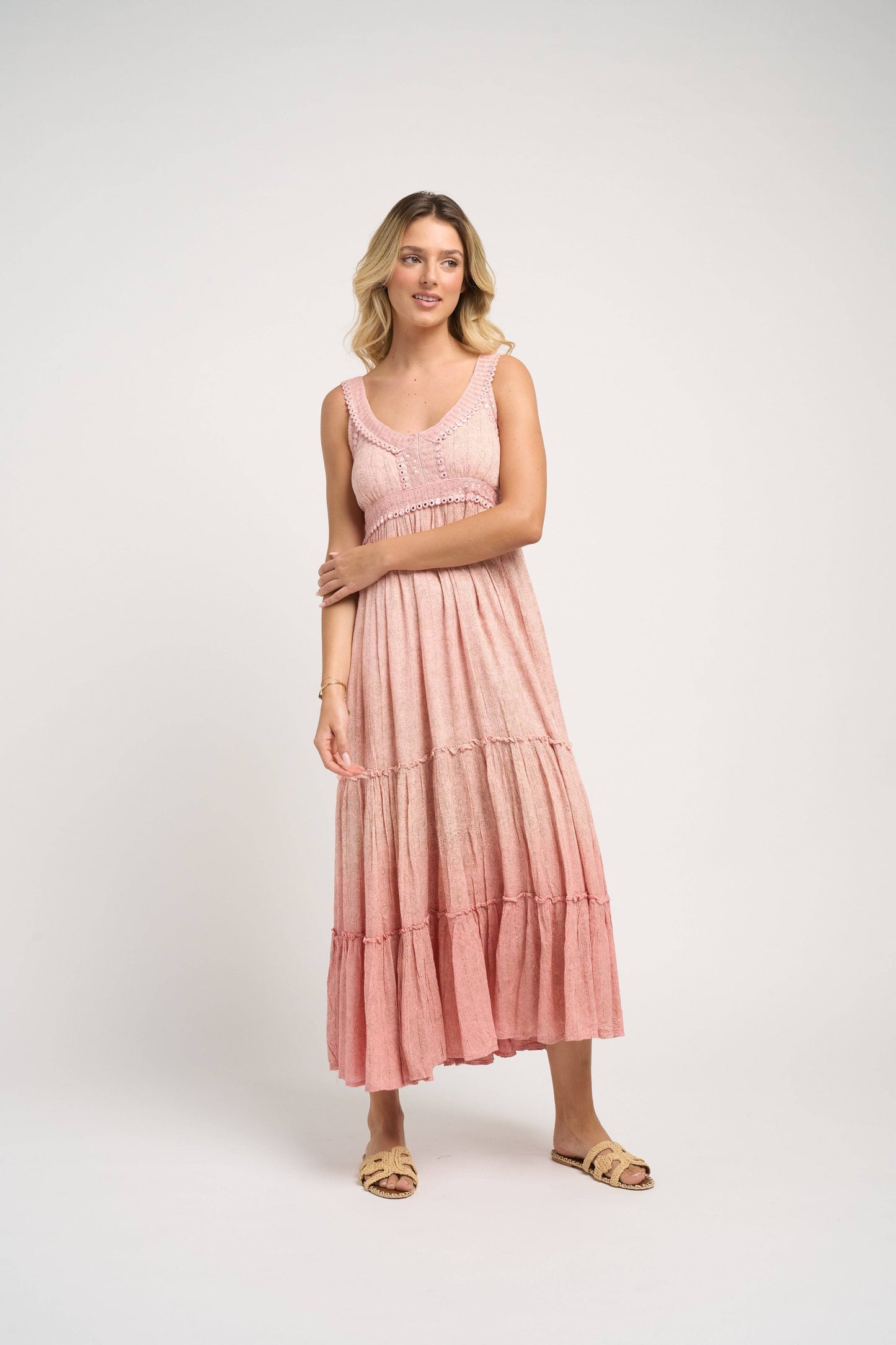 Vestido Lotus Rosa