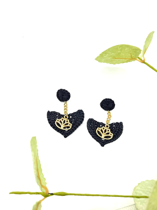 Lotus Flower Earrings