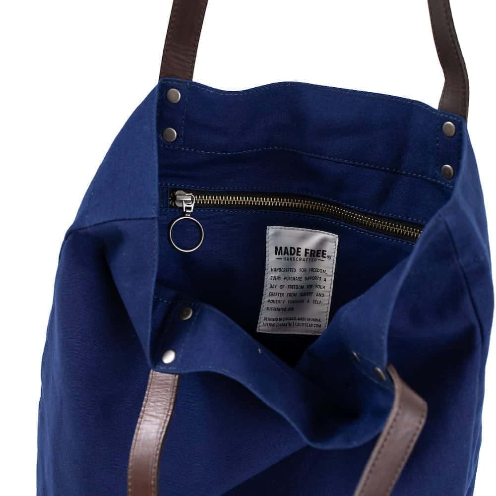 Bolso de día índigo