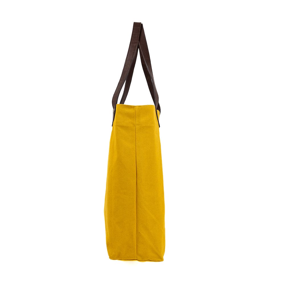 Bolso de día mostaza