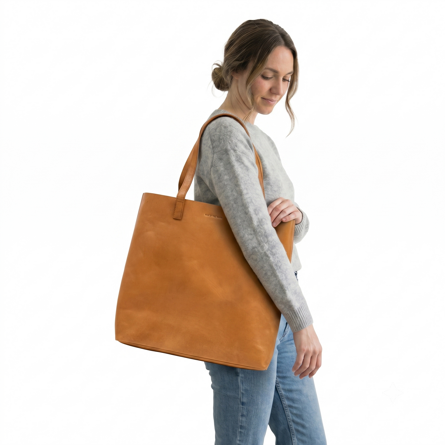 Day Tote Leather Black
