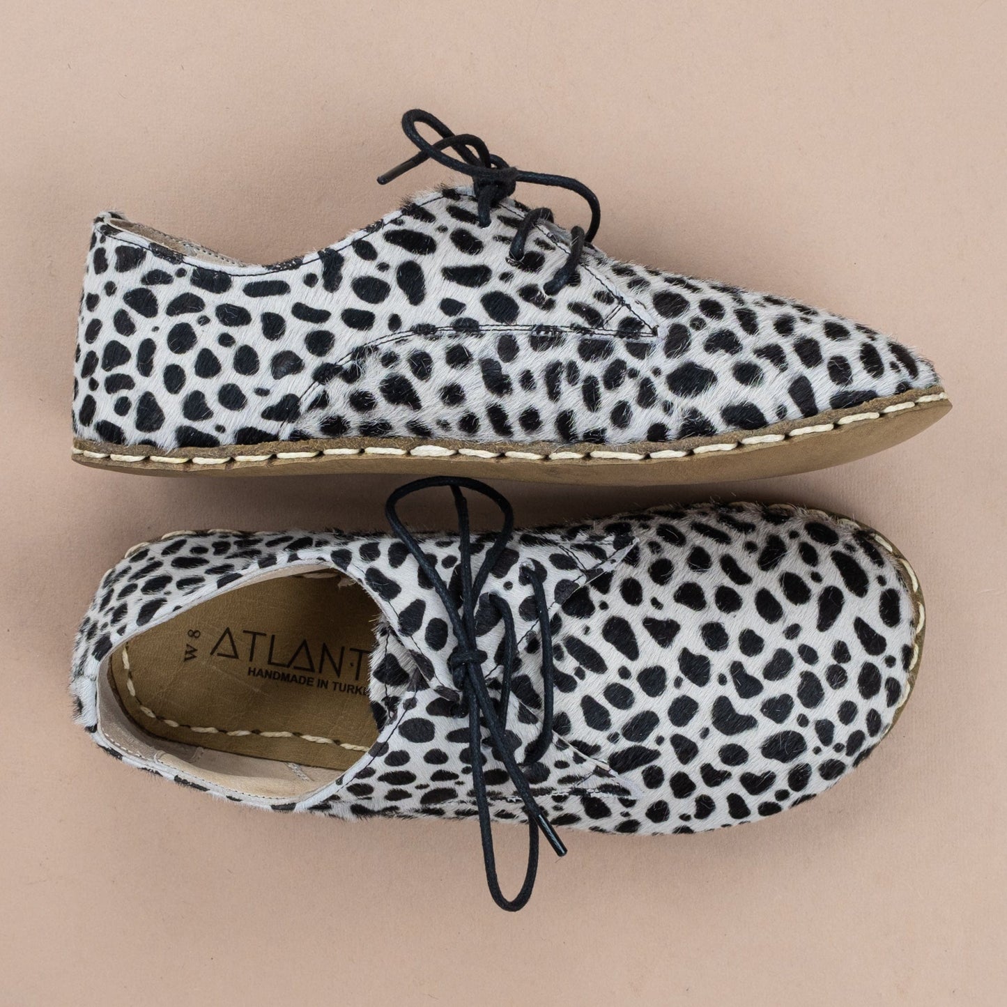 Oxfords de lunares para hombre