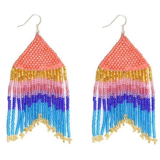 Pendientes Embera de sirena