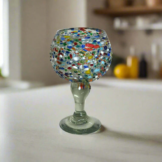 Copa de margarita mexicana | Pecera de confeti Pebble