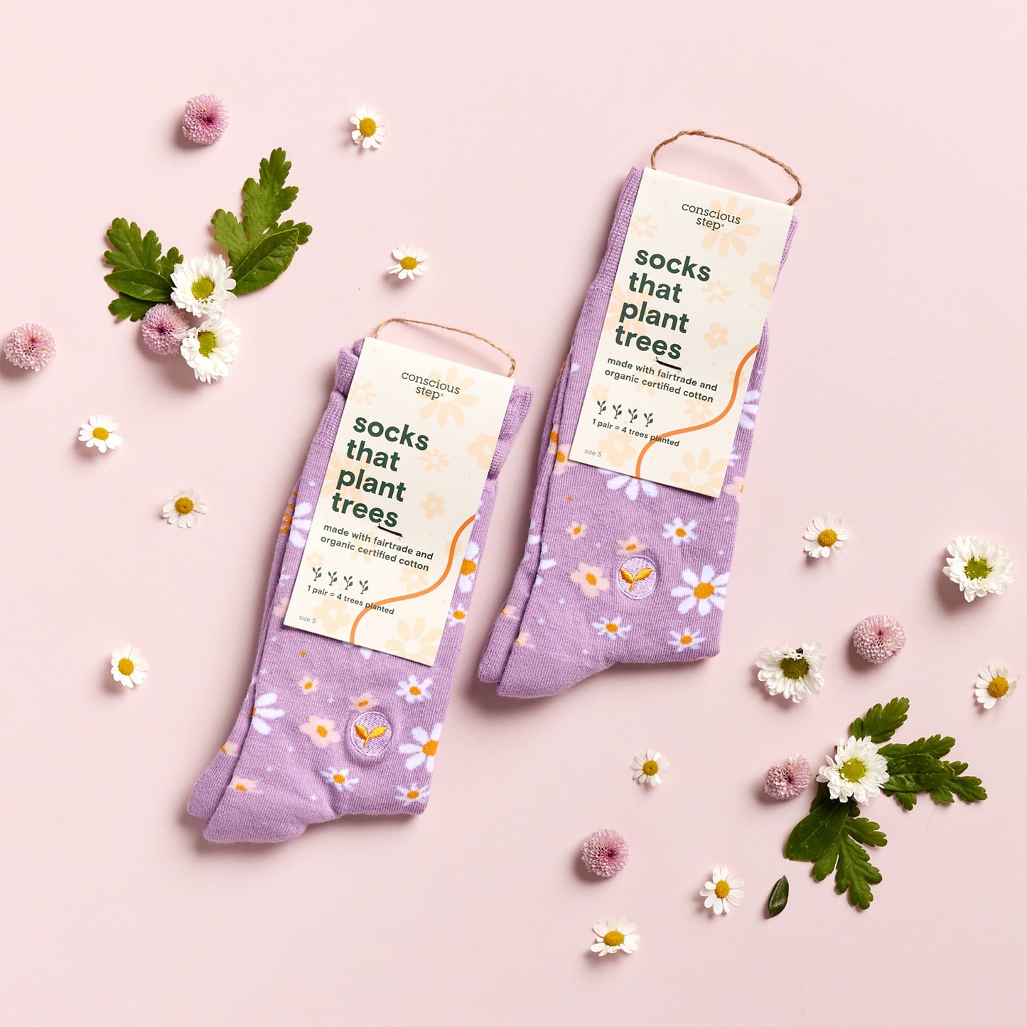 Calcetines que plantan árboles