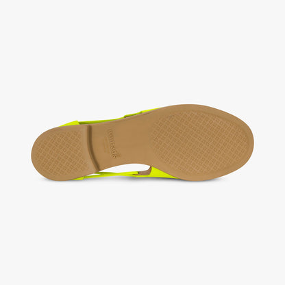 Fluo Green Peep Toes