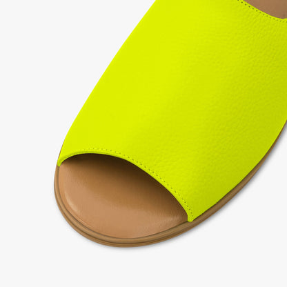 Fluo Green Peep Toes
