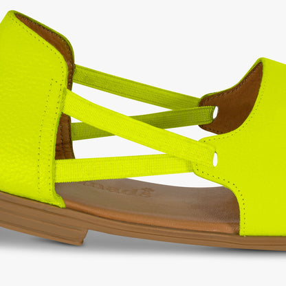 Fluo Green Peep Toes