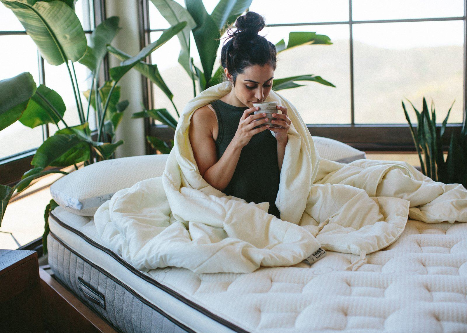 Nest Bedding Wool Comforter - Thumbnail 3