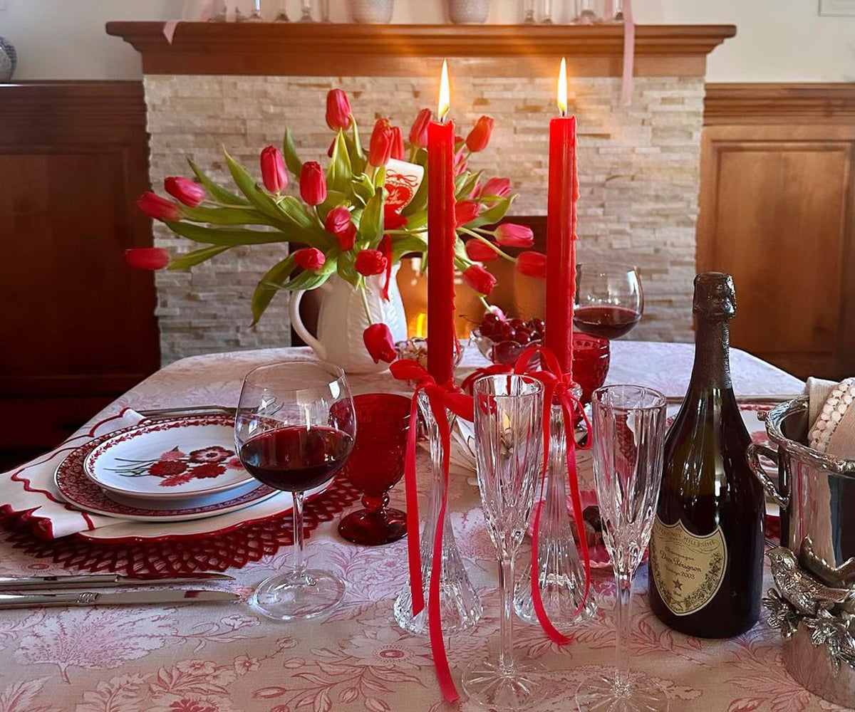 Servilletas festoneadas - Servilletas de tela para bodas