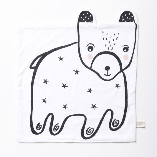 Manta orgánica para acurrucarse - Oso 
