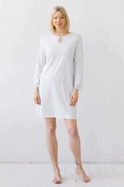 Vestido elegante de algodón Pima