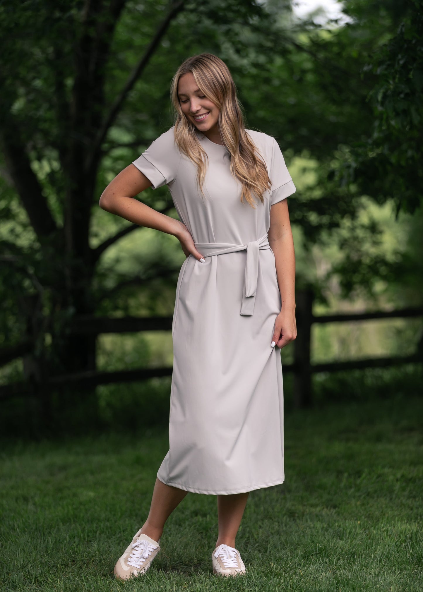 Vestido midi Lennox Classic - 117 cm