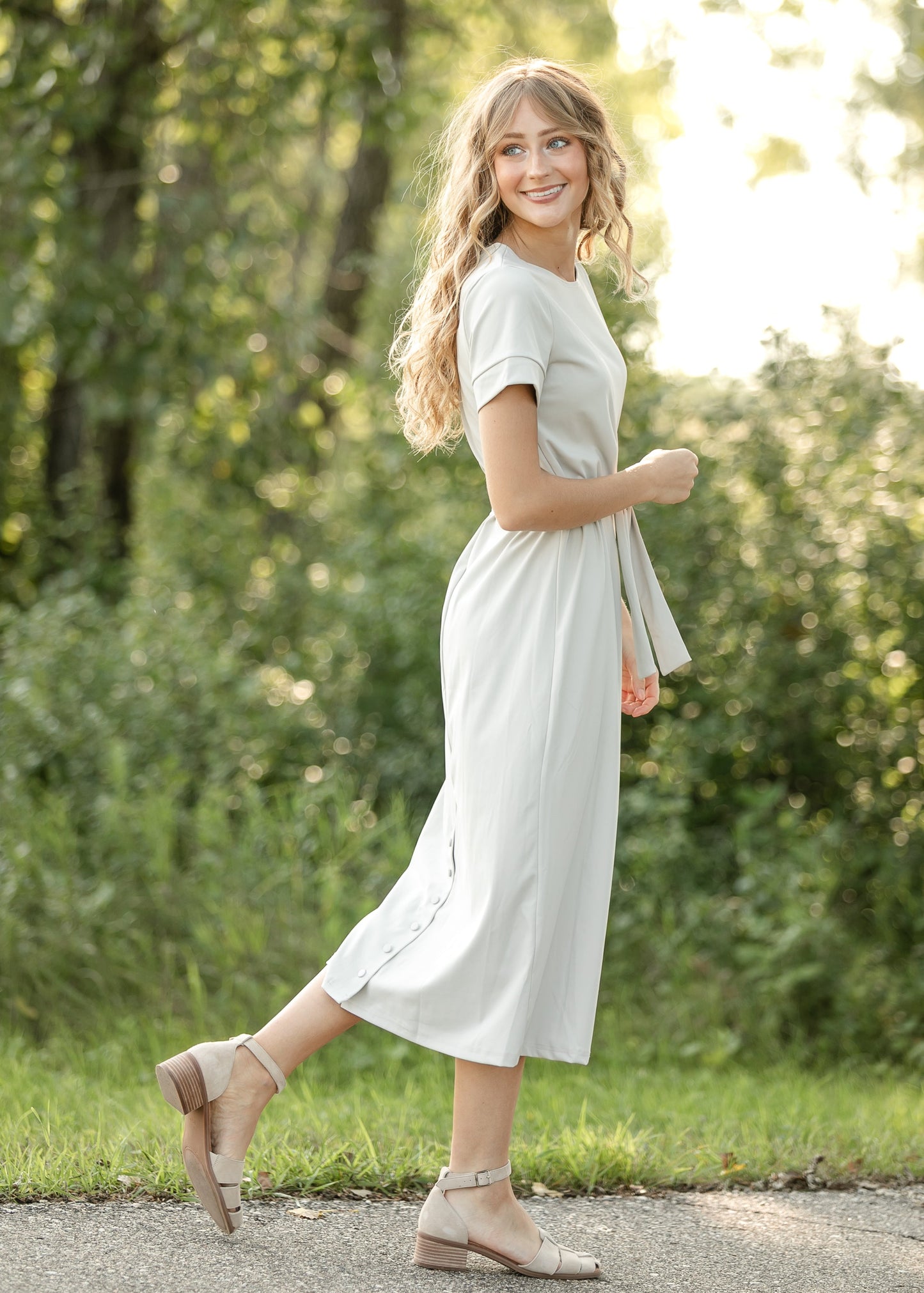 Vestido midi Lennox Classic - 117 cm