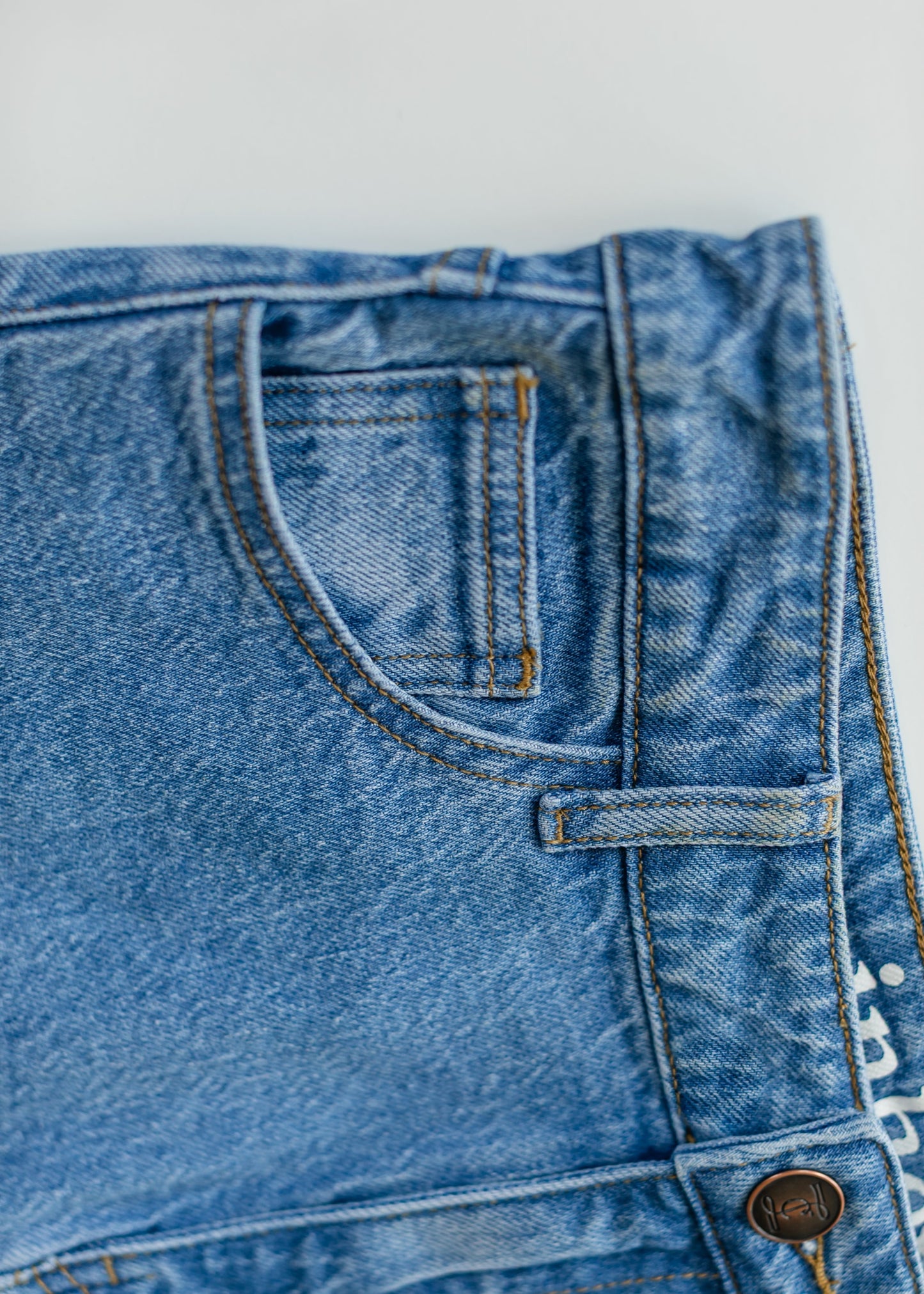 Falda midi clásica Remi Denim