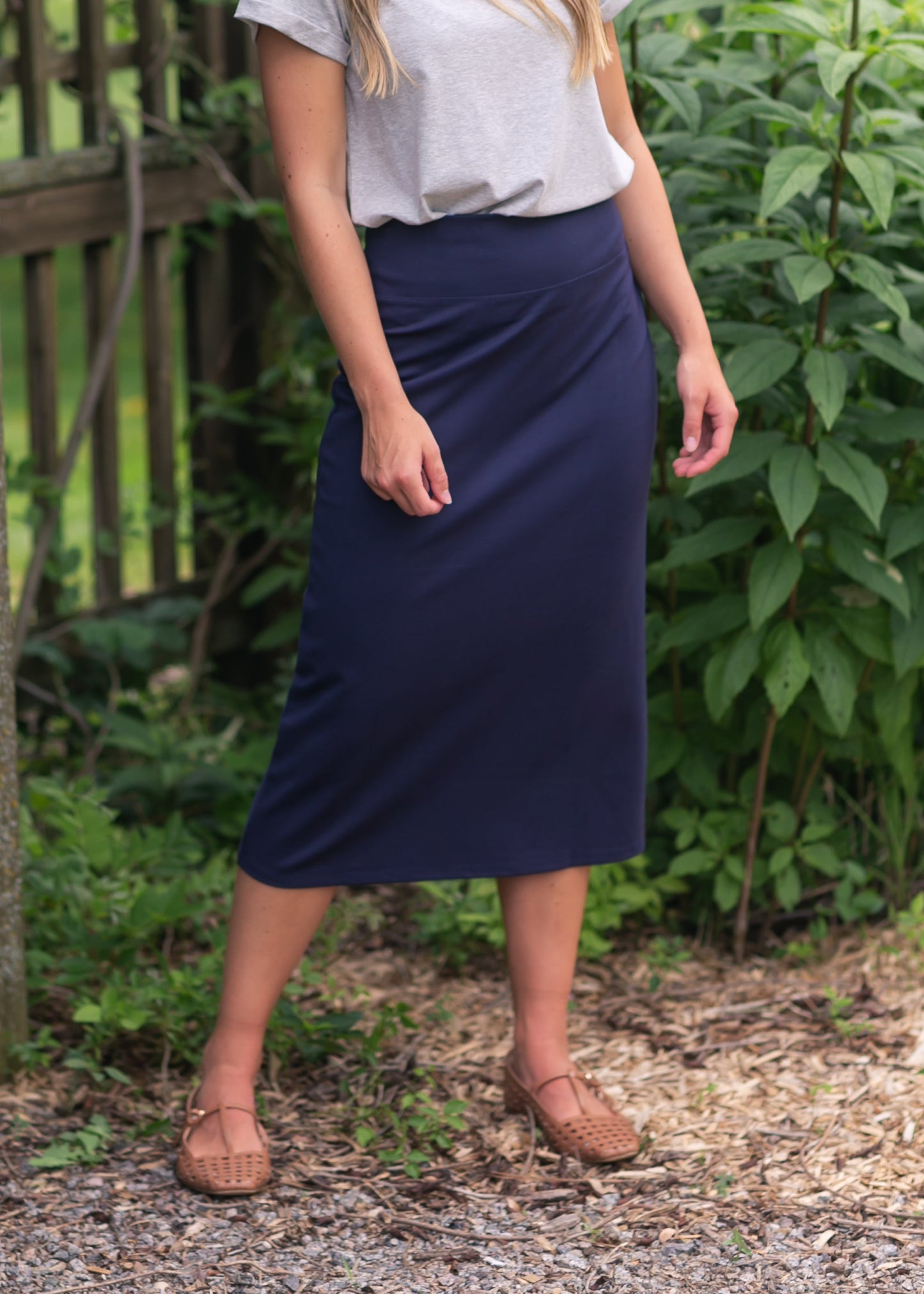 Falda Midi Quinn de 31 pulgadas - VENTA FINAL