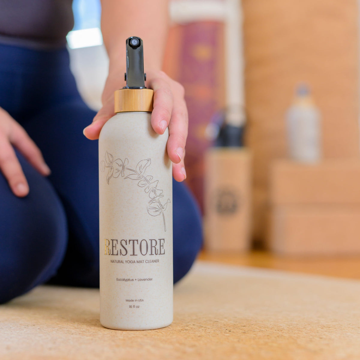 Yoga Mat Cleaner 16oz