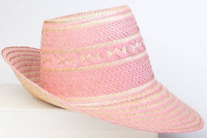 SOMBRERO WAYUU ROSA