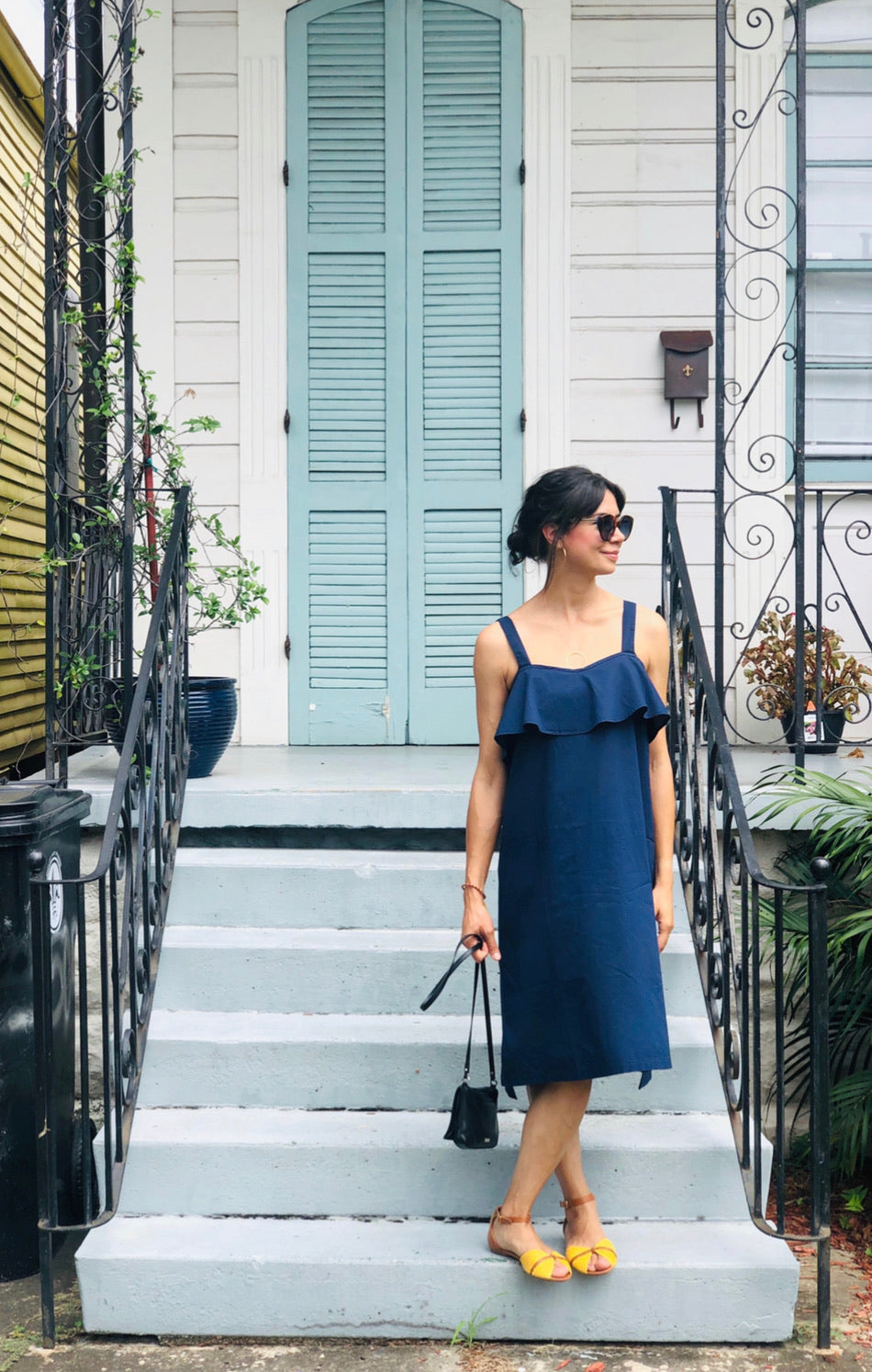 Vestido con volantes