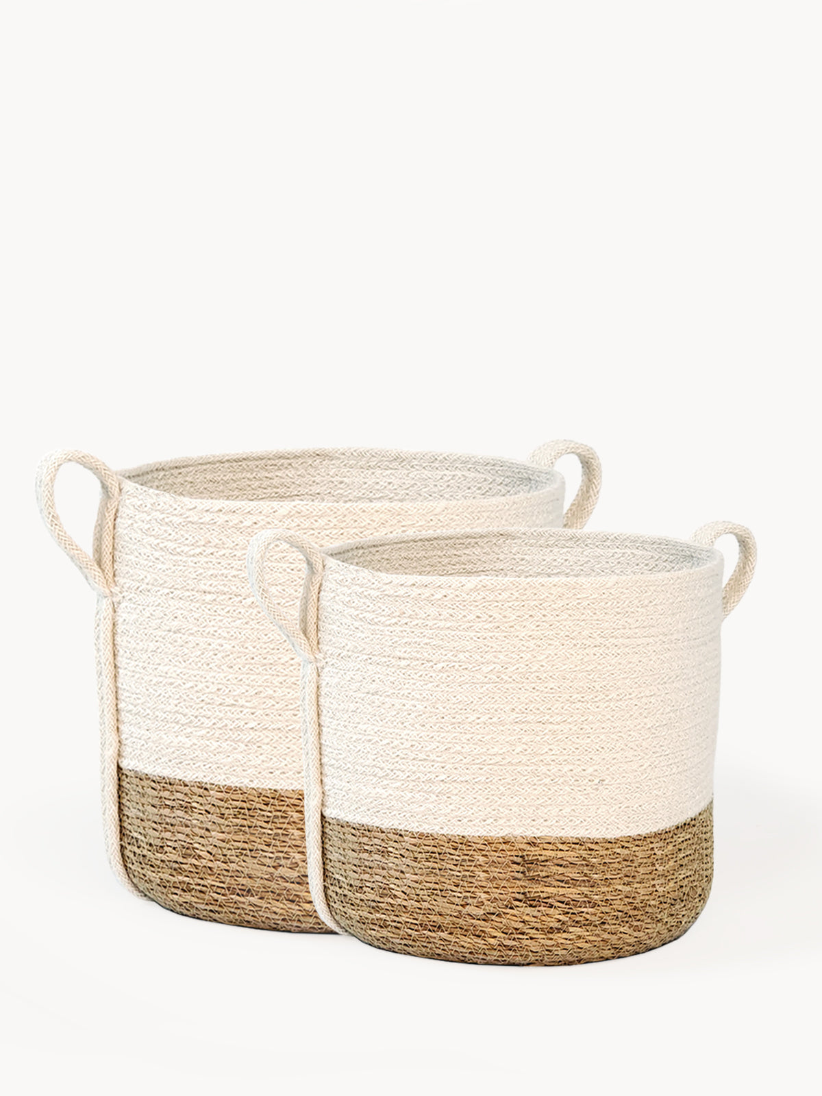Cesta Savar con asa lateral