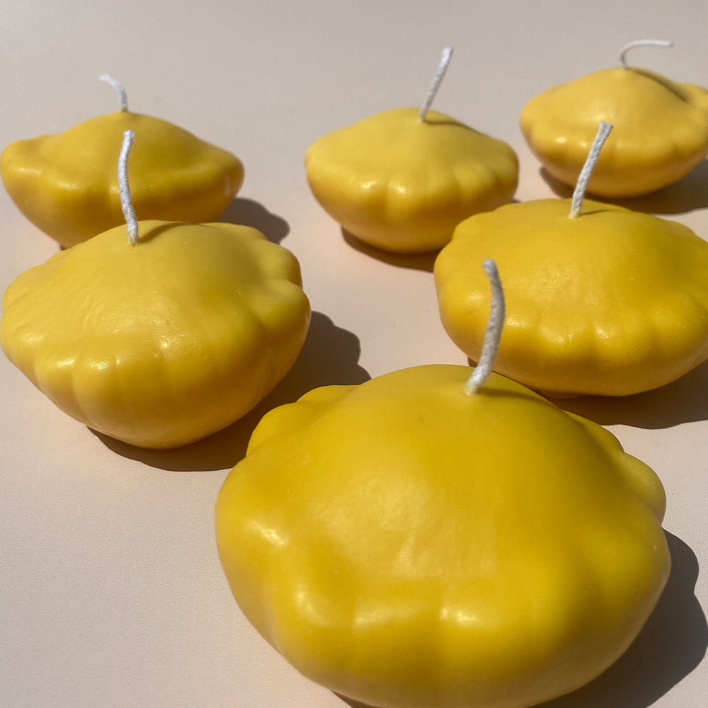 Yellow Squash Candle - Thumbnail 4