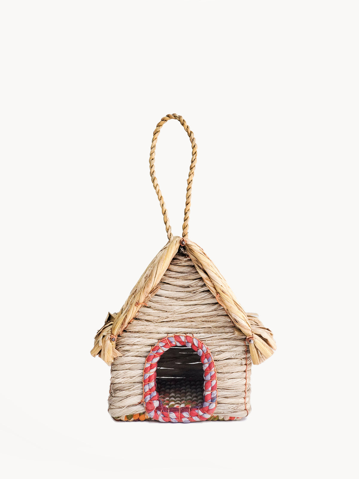 Casa para pájaros con pastos marinos y sari - Cabaña