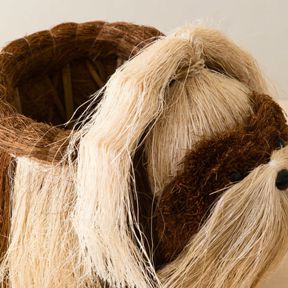 Shih Tzu Planter - Dog Plant Basket | LIKHÂ