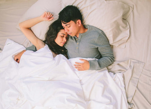 Ropa de cama de seda