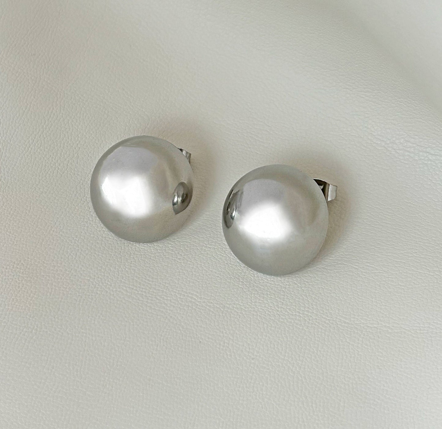 PENDIENTES DE CÚPULA DE PLATA MARYLYN