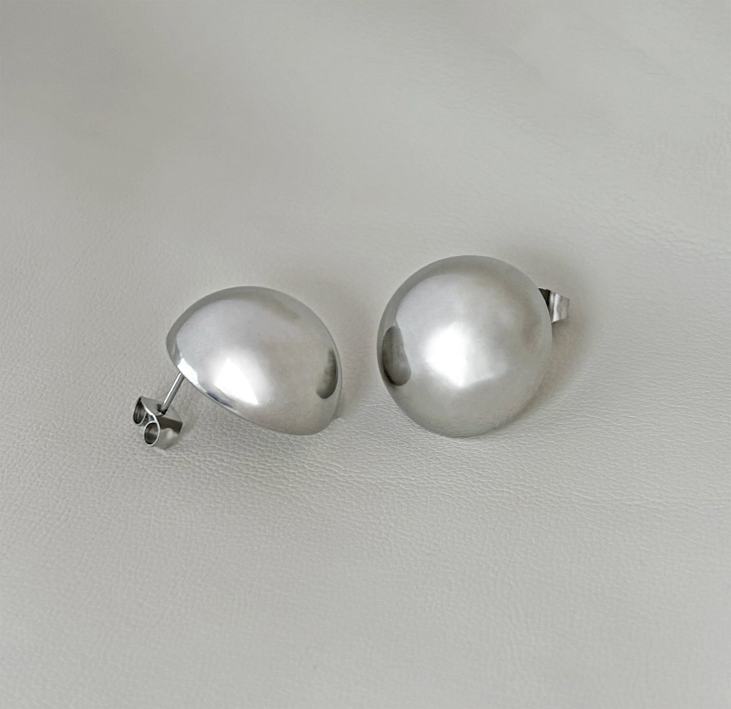 PENDIENTES DE CÚPULA DE PLATA MARYLYN