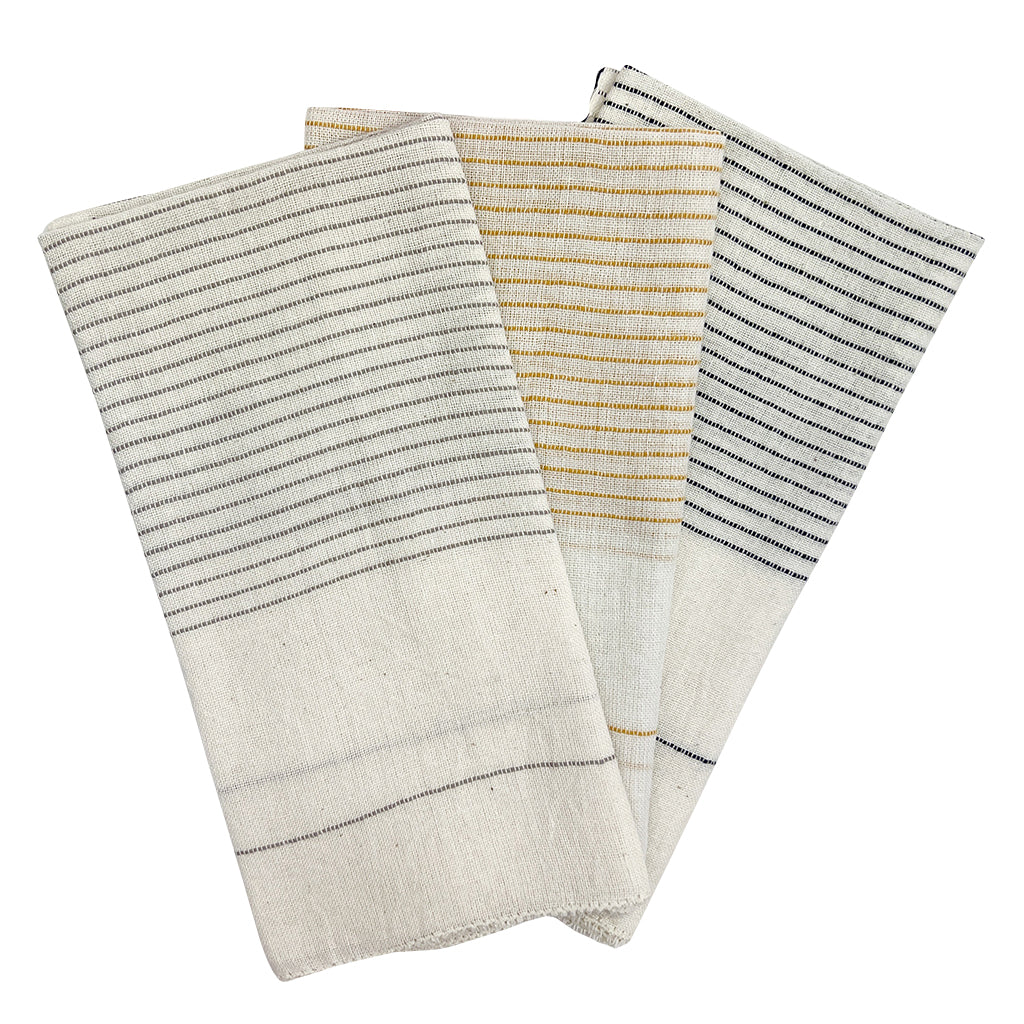 Slate + Salt Hamptons Handloom Dinner Napkins - Thumbnail 2