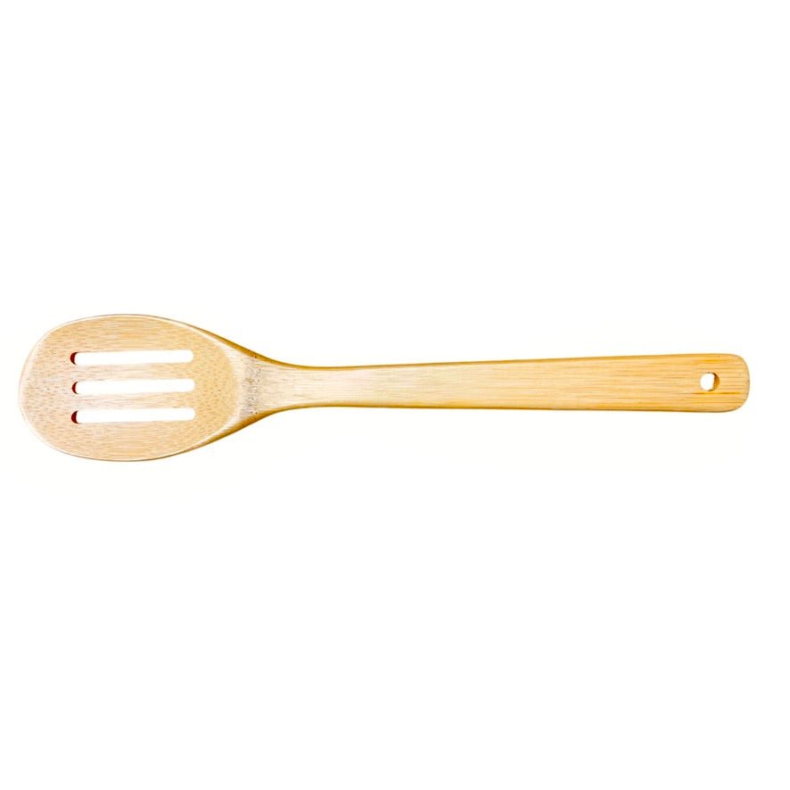 Bamboo Slotted Spatula Spoon