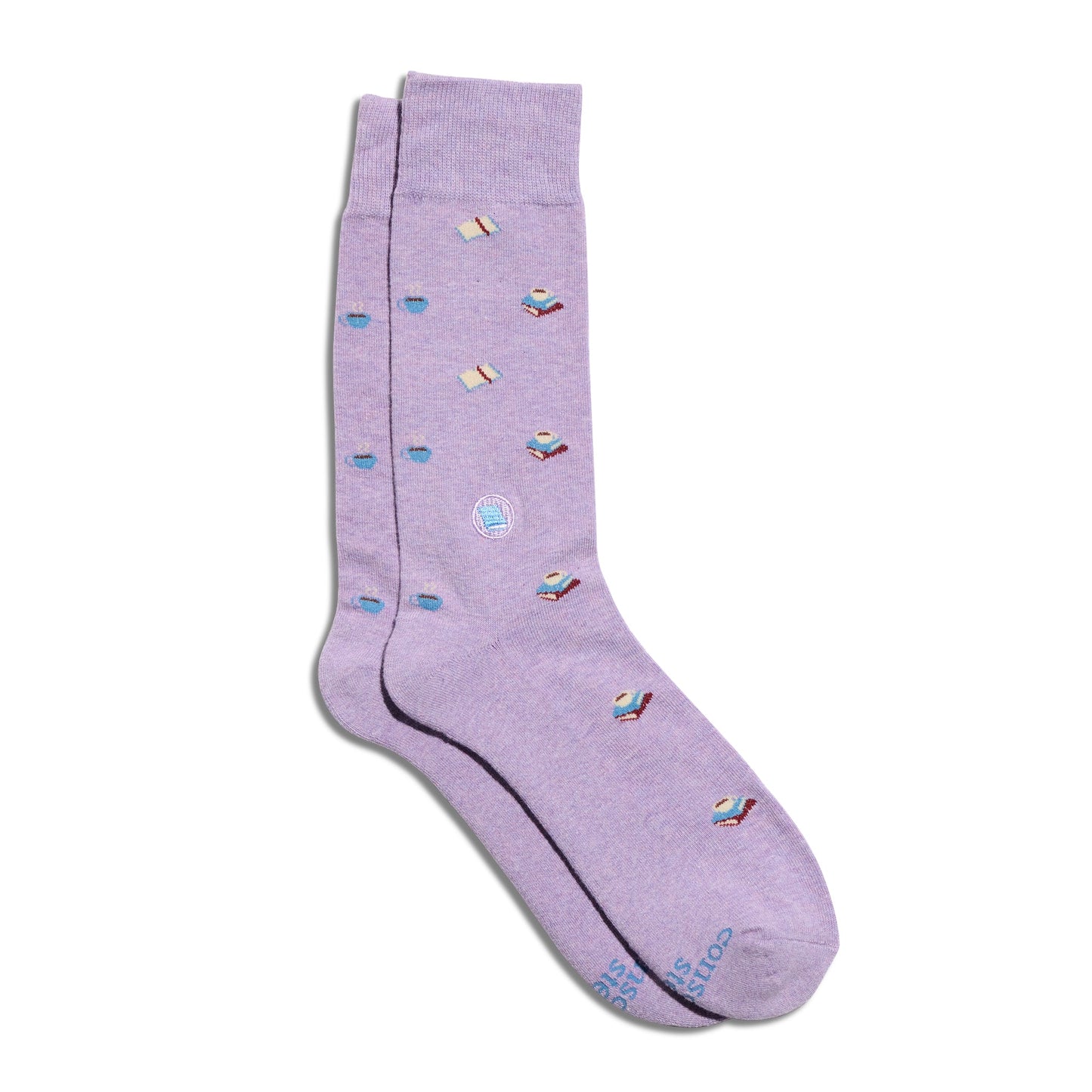 Calcetines que regalan libros