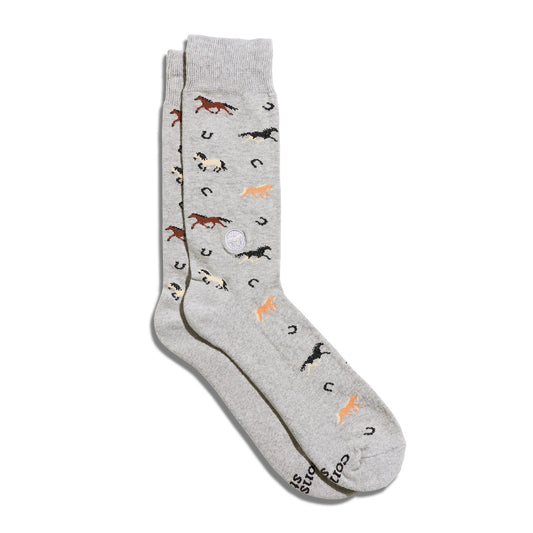 Calcetines que salvan caballos