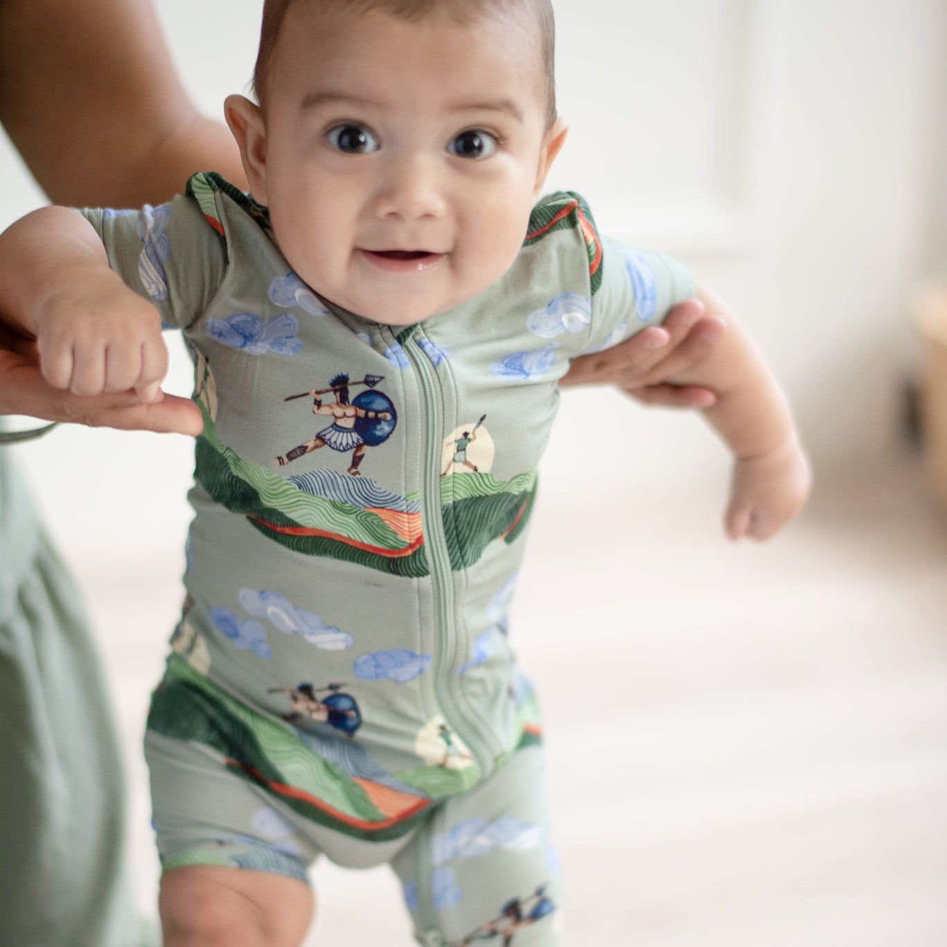 David & Goliath Shortie Romper