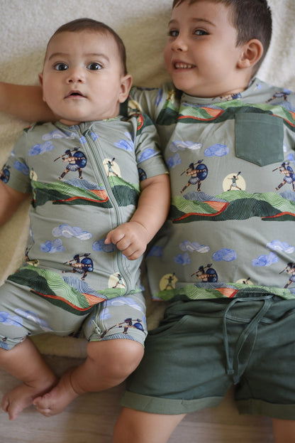 David & Goliath Shortie Romper